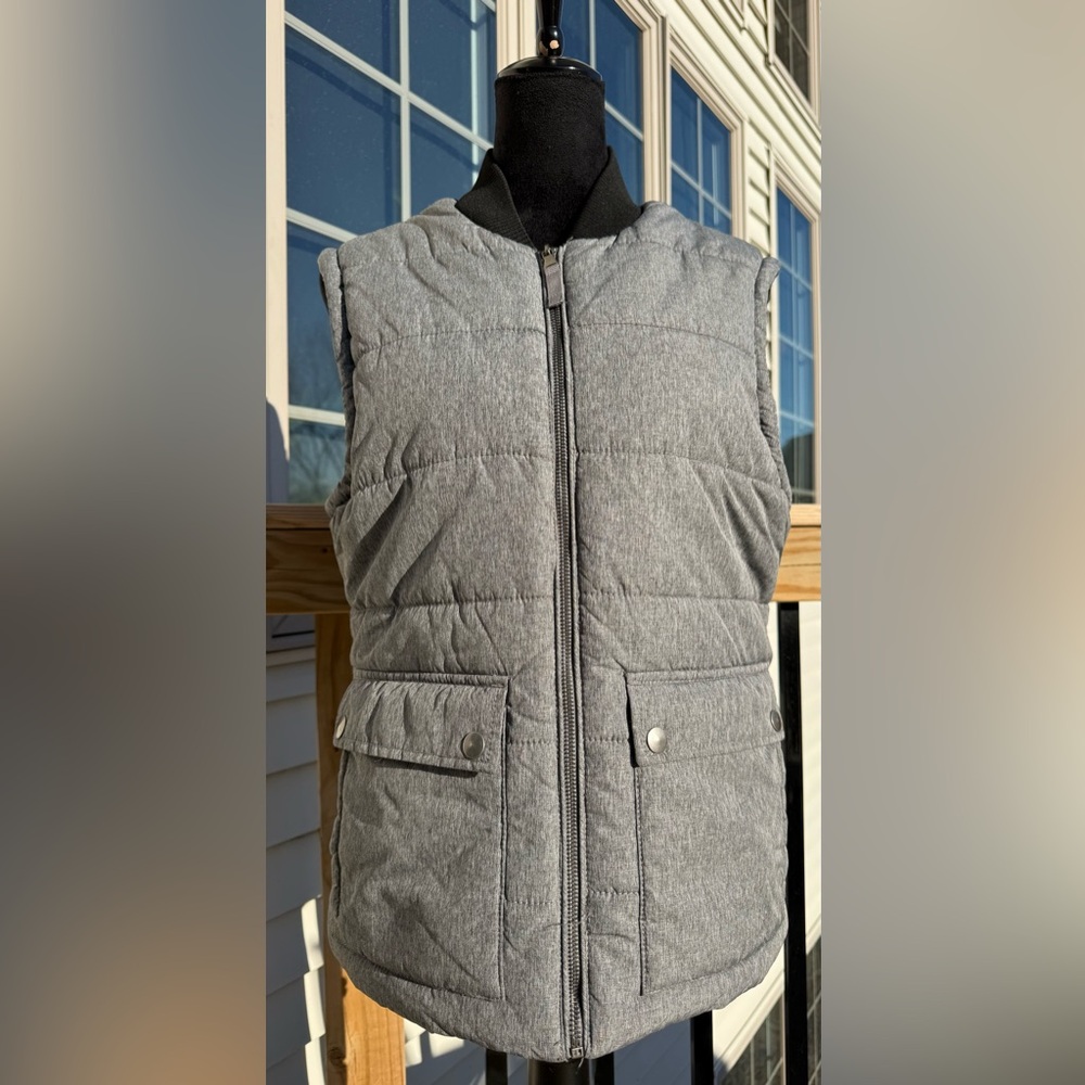 H&M Charcoal Quilted Vest